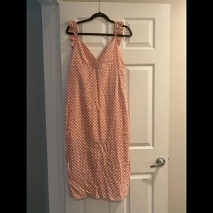 Polka dot English factory dress